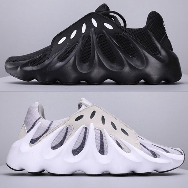

2019 kanye west 451 running shoes for men women black white designer sneakers walking jogging sports size 40-45