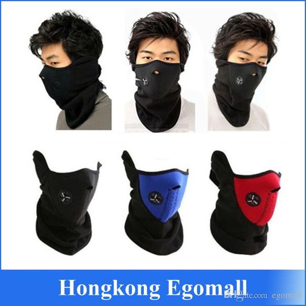 

new neoprene winter warm neck half face mask windproof veil sport snow bike motorcycle ski guard