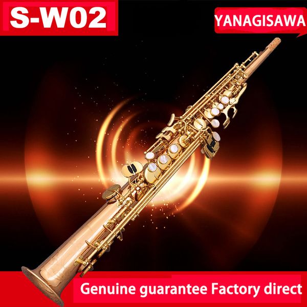 

2019 new oprano axophone yanagi awa 902 wo2 pho phor bronze copper traight ax bra axofone profe ional mouthpiece box