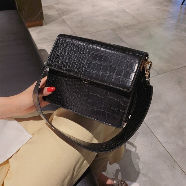 

european fashion women's designer bags luxury handbags women bags designer alligator shoulder crossbody for women 2019