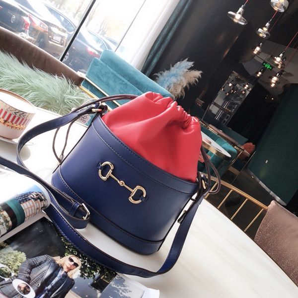 

designer-2019 newset women high-quality tote bag brand woman handbag messenger bag 1955 horsebit bucket shoulder bags handbags purse