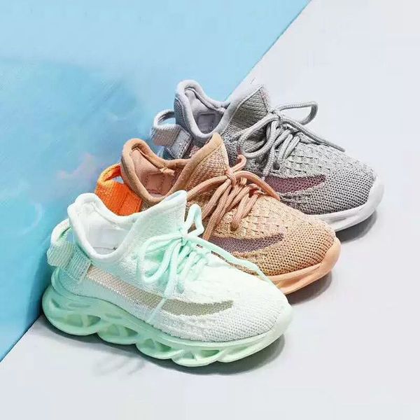 

women shoes 2020 summer children shoes boys girls breathable infant sneakers soft bottom non-slip casual kids, Black;red