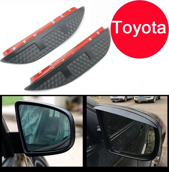 

car rain shield t oyota chr accessories 2018 anti fog rearview mirror for corolla rav4 camry sienna highlander irunner