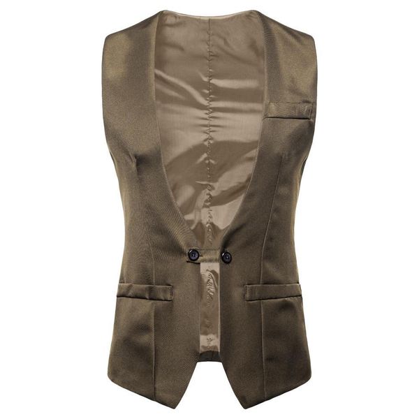 

business men's vest autumn winter casual pocket n droit waistcoat breasted chalecos para hombre sleeveless blazer men b1, Black;white