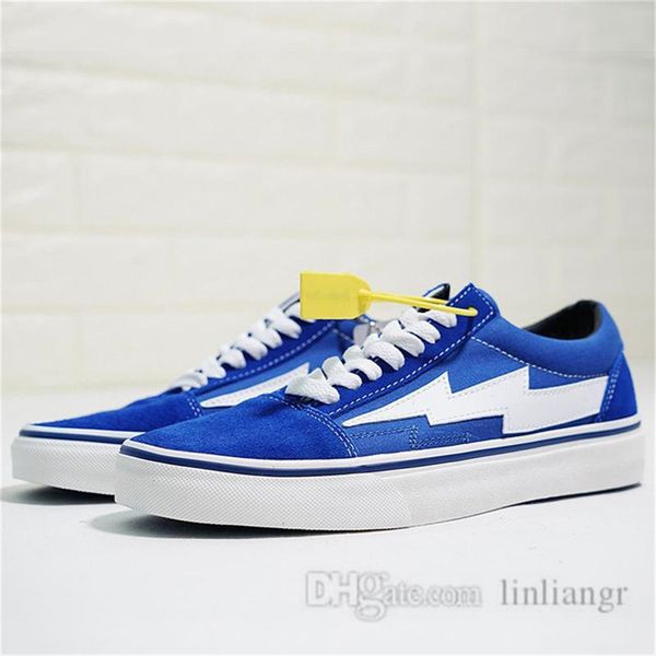 

revenge x storm old skool sneakers casual for men women sport shoes for outdoor skateboarding007, Black
