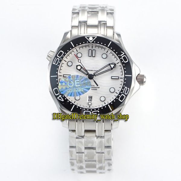 OE Melhor versão Diver 300m 210.30.42.20.04.001 Dial cerâmica 8800 Mecânica Automatic Mens Watch cerâmica de Casos de moldura de aço Designer relógios