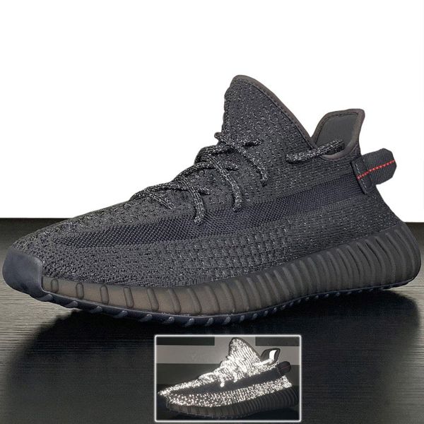 

reflective men running shoes air kanye sneakers trainers women tn sports racer designer triple black shoes us13 eur48
