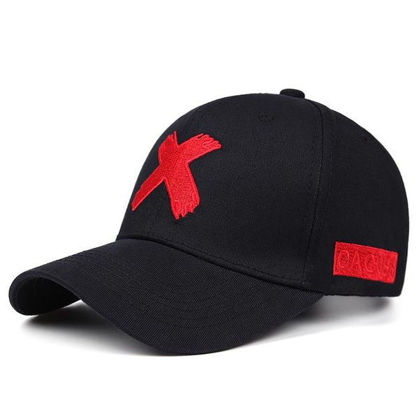 

2020 new simple embroidery baseball cap outdoor casual wild sports cap men and women couple hat fashion street hip-hop hat xebon, White