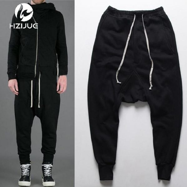 

new 2017 autumn black men harem pants hip hop baggy casual men pants ankle length sweatpants mens joggers pant male trousers 4xl