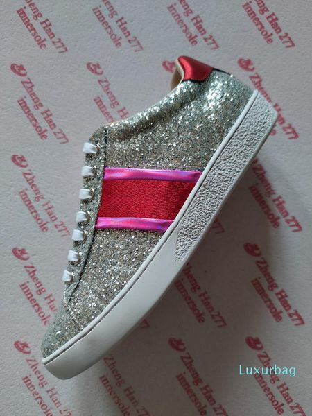 

дешевые высококачественные супер большие мужские и женские плоские туфли удобные кроссовки повседневная обувь роскошная змея пчелка тигр диз, Black