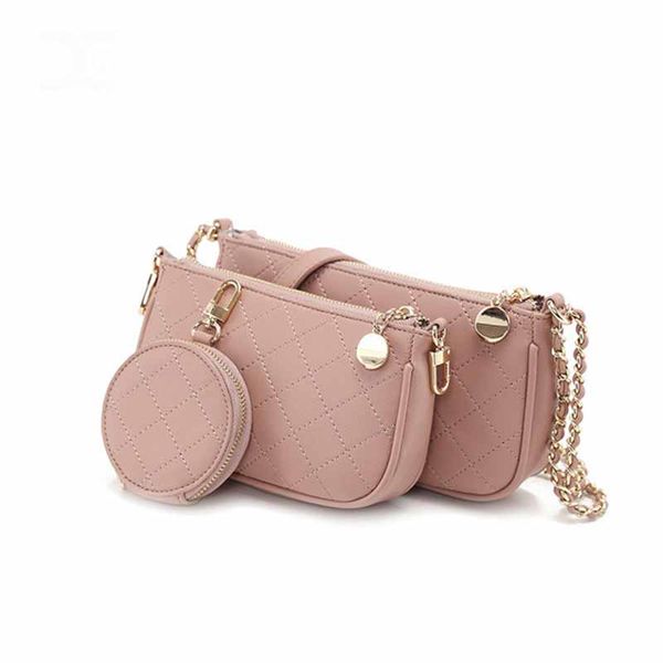 

women's bag three piece set single shoulder slant cross handbag mini female shoulder messenger bag