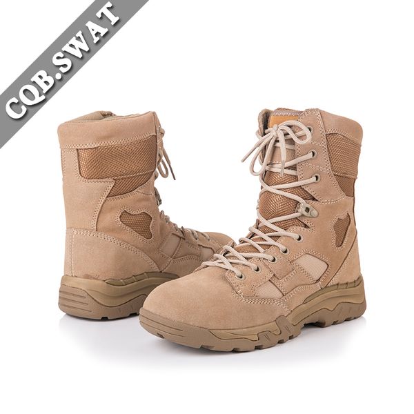 

cqb.swat black and desert combat boots lace-up solid army men spring boot size39-45 nighthawk