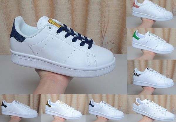 Scarpe firmate Stan Smith in vera pelle uomo donna Chaussures Zebra Flower Triple White Black Skateboard Sneakers sportive Scarpe da corsa