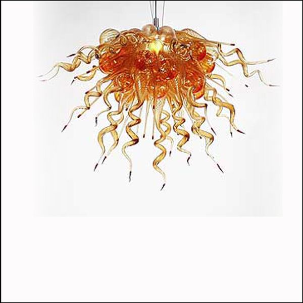 Best Seller Custom Made Blown Glass Chandelier Lightings High Ceiling Decoration Murano Glass Pendant Lights For Hotel Lobby Decor Ceiling Pendant