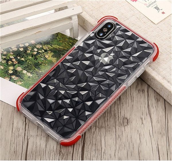 

for iphone 11 11pro 11pro max tpu frame+diamond pc hard back silicone cover case for iphone xs max xs xr x 8 7 6plus ready stock