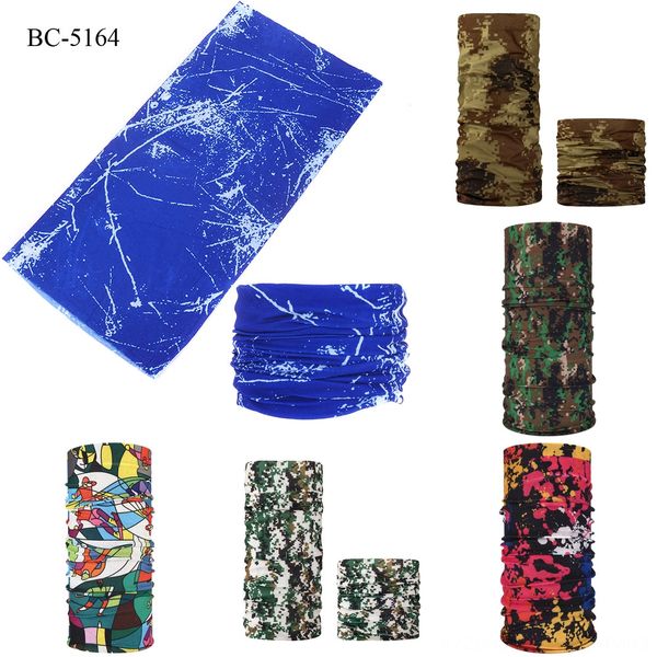 

6o2am magic scarf headwear sports scarf cycling cover mask fishing anti-uvsilk ride bicycle bandana face mask running, Black