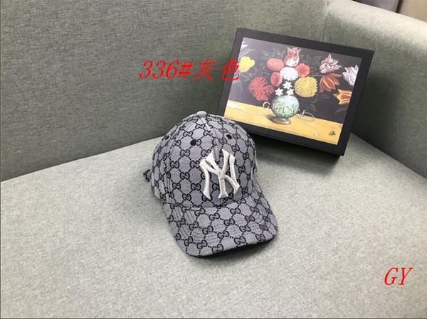 

2020 fashion designers baseball cap multicolor pointed cap new bone adjustable sports cap men's drip mixed order--6, Blue;gray