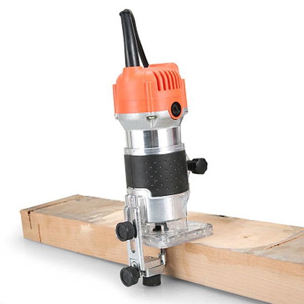 

620w woodworking electric trimming machine engraving electromechanical wood milling slotting machine europe standard adaptor