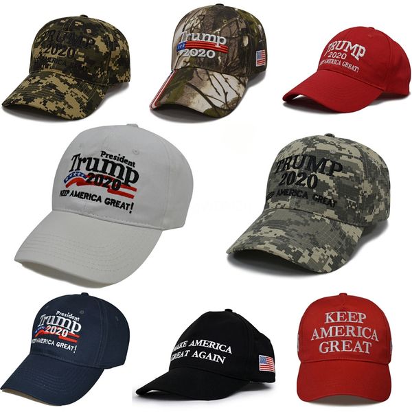 

camouflage donald trump hat usa flag baseball cap keep america great 2020 hat 3d embroidery star letter camo adjustable snapback cap #924, Blue;gray