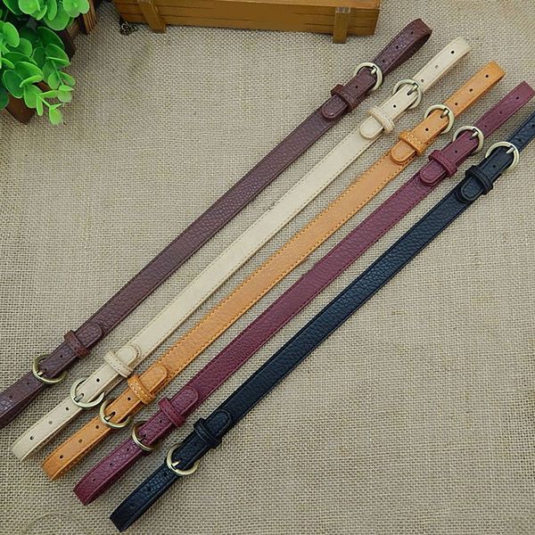 

pu leather bag straps replacement diy shoulder bag belts adjustable strap belt for straps handbag belt accessories parts 47~54cm, Black
