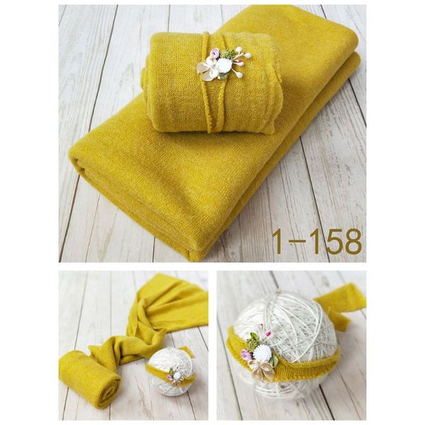 

2 pcs newborn pgraphy props baby wraps blanket p shooting accessories g99c