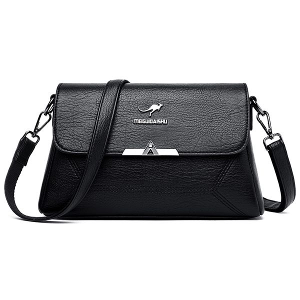 

fashion women handbags leather women messenger bags crossbody ladies shoulder bags for small flap bolsos mujer
