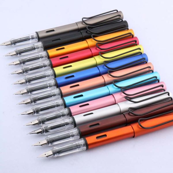 

599 fashion color student office calligraphy fine nib fountain pen new penalty