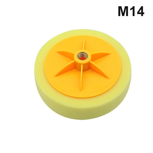 

2019 2 pcs sponge wheel waxing 6 inch auto car polishing buffing pad m14 m16 csl88