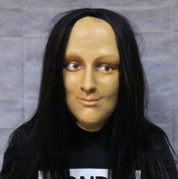 

grade realistic leonardo da vinci 's most celebrated paintings size realistic mona lisa mask fancy dress up crossdress mask