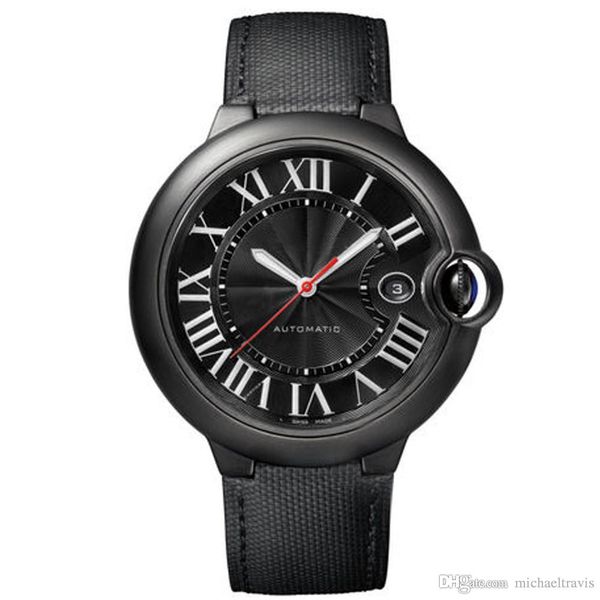 

limited quantity mens watch w69012z4 series full black face calendar dial automatic movement watch men wristwatch, Slivery;brown