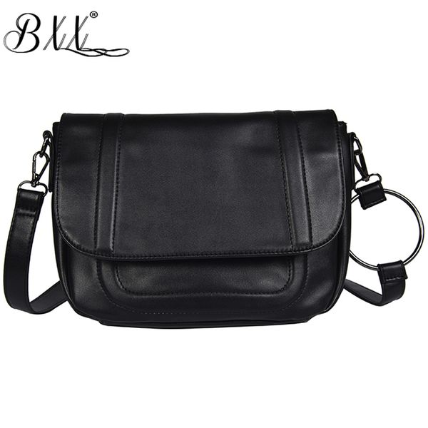 

bxx sac / 2020 fashion spring women's handbag joker black large capacity shoulder crossbody bag 2355