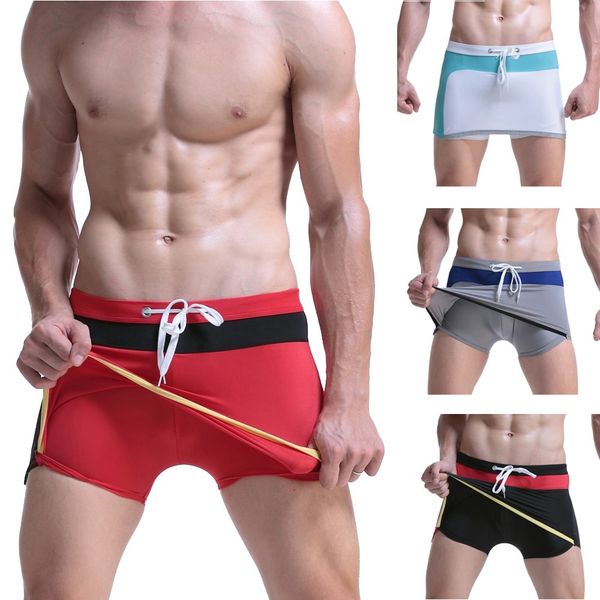 

men's briefs tether swimming trunks beachwear underwear surf boardshorts pants men's swimming trunks badehose