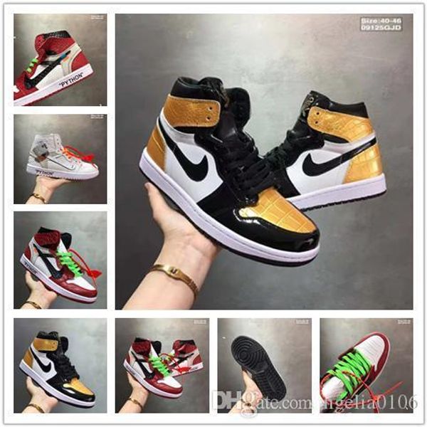 

aair 6 jordan 1 travis scotts x 1 high og off mid basketball shoes white royal banned bred toe men women 1s for resale v2 presto shoes, Black;brown