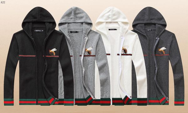 

simple men's sweater pullover men's brand designers hoodie long sleeve luxury sweater letter embroidered sweater winter costume, White;black