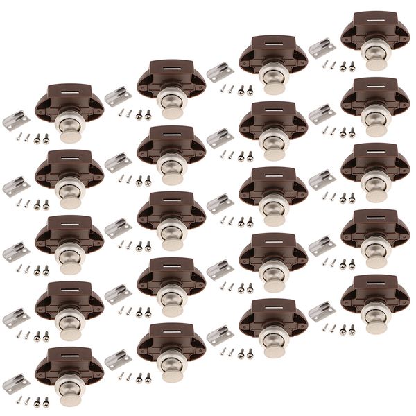 

20x push button latch keyless cabinet lock for rv motor caravan cupboard door