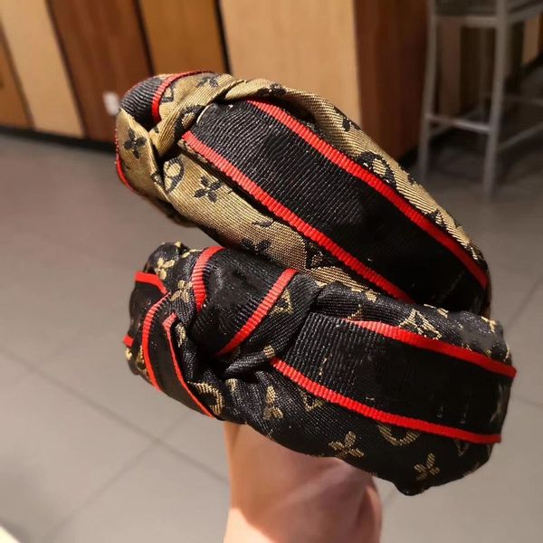 

arrival wide-brimmed designer head upscale letter fashion hairpin ribbon gold headband air accessories factory price wholesale, Silver