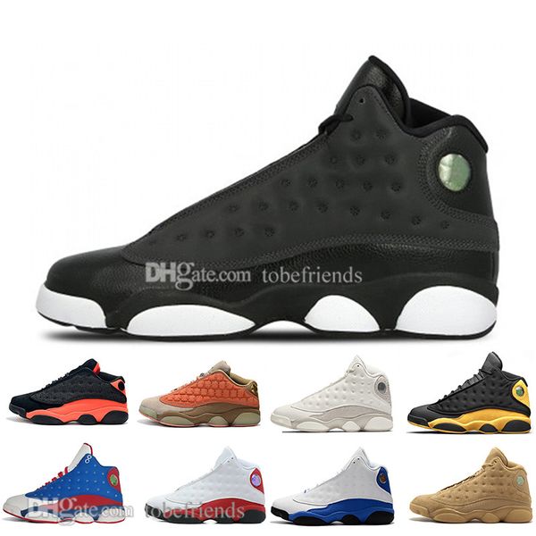 

new 13 13s cap and gown terracotta blush mens basketball shoes phantom black infrared flints bred men sports sneakers designer trainers