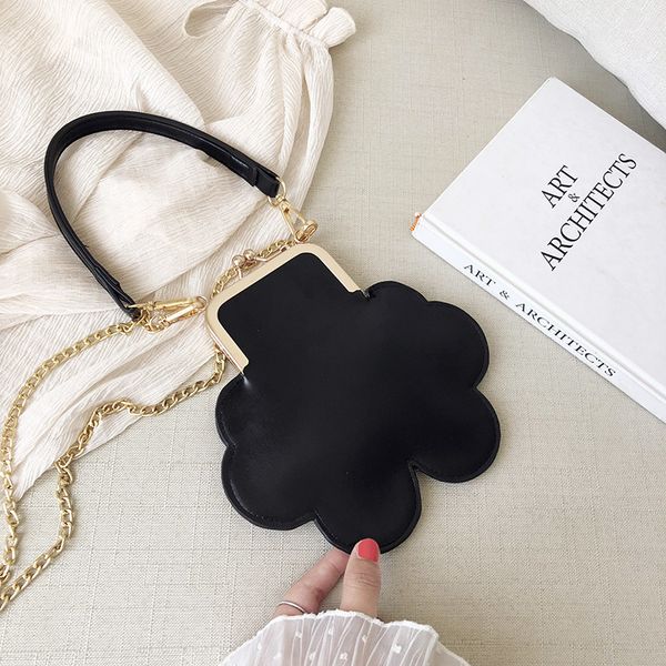 

designer wallet luxury designer coin purse handbag fashion artwork simple atmosphere pu plain 4 colors personality chain crossbody bag