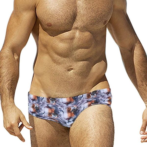 

бренд мужчины плавки купальники мужские плавки мода дышащие багажники штаны бич печать бег плавание нижнее белье z507, White;black