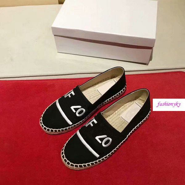 

роскошь горячие модные вышитые соломы сплетенный обувь рыбак любителей ленивые головы тигра обувь, Black