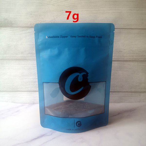 

new blue cookies size l m s blue cookies zipper smell proof bags packaging stand up pouches dry herb child proof function