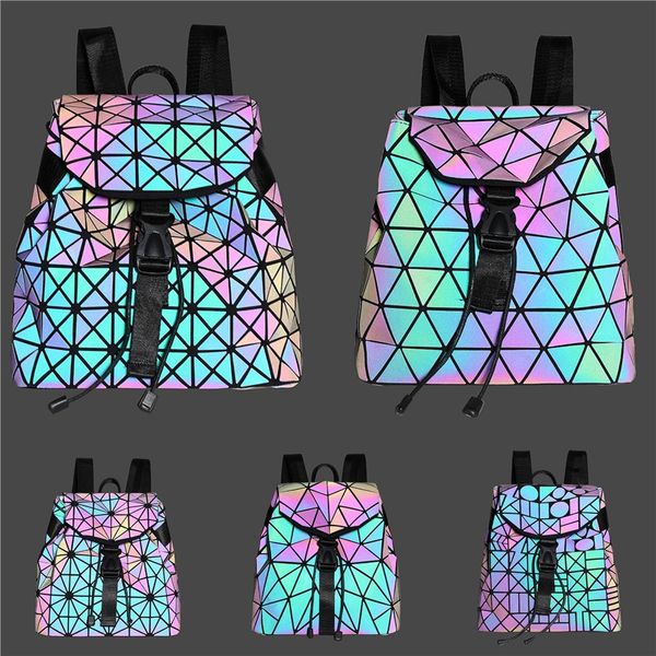 

2020 new bags female backpack, high-end designer geometric shopping bag #875