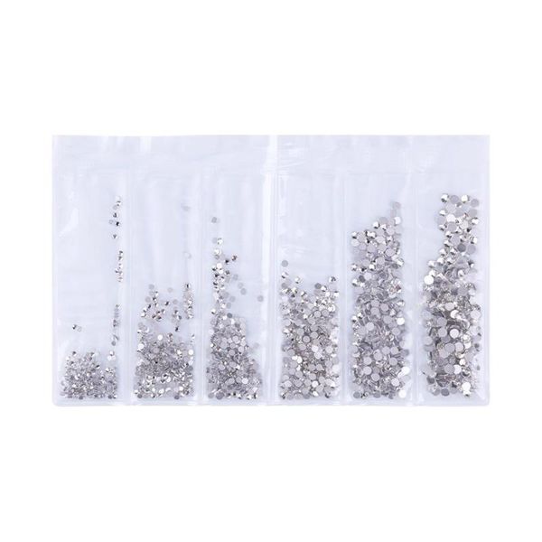 

multi-size nail art rhinestones rivet for diy manicure crystal charms decor, Silver;gold