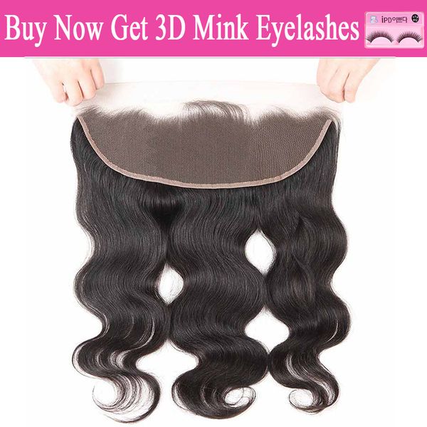 

lans волос перуанский бразильский объемная волна кружева фронтальная уха до уха человеческих волос кружева закрытие 13 " x4 " натуральный че, Black