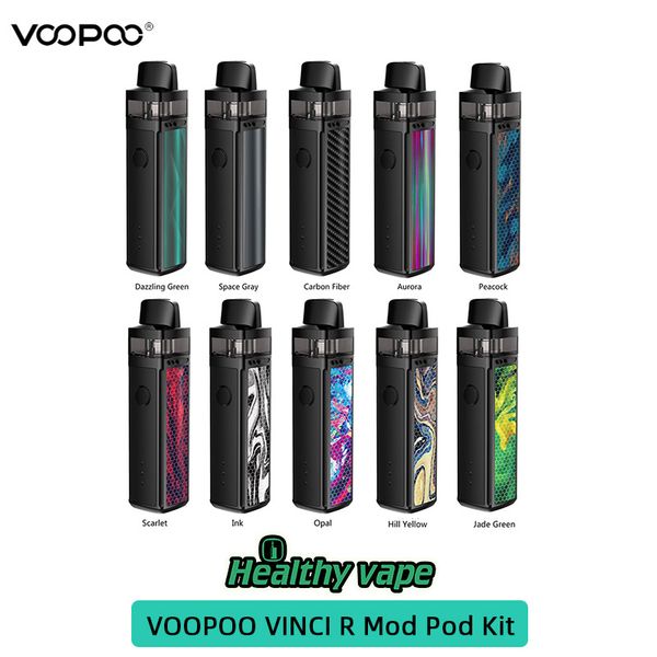 

Voopoo Vinci R Mod Pod Kit 40 Вт, максимальная мощность 1500 мАч, емкость 5,5 мл с новым чипсетом GENE.AI