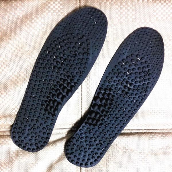 

negative ion inserts foot care shoe acupressure health plastic black ortc therapy pads breathable massage insole