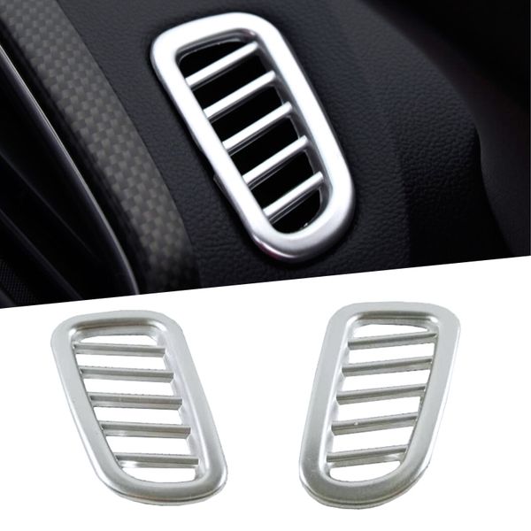

for kadjar 2015 2016 2017 2018 2019 abs plastic front air condition covers frame air outlet decorative trim car-styling