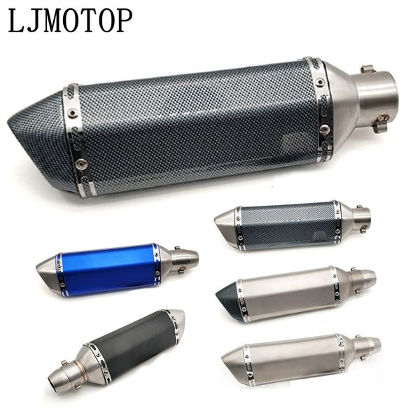 

36-51mm universal modified motorcycle exhaust muffler with db killer for st 1300 nc750s x cb1100 cbf1000 cb600f cbf600