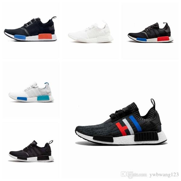 

2019 atmos thunder bred r1 кроссовки oreo runner primeknit og atmos japan тройной черный белый мужчины женщины бегун спортивные кроссовки 36