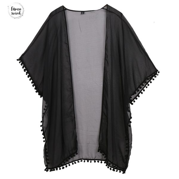 

женщины блуза кимоно шифон кардиган boho с коротким рукавом плюс размер длинной стороне сплит перспективе рубашка лето cover up пляж, White